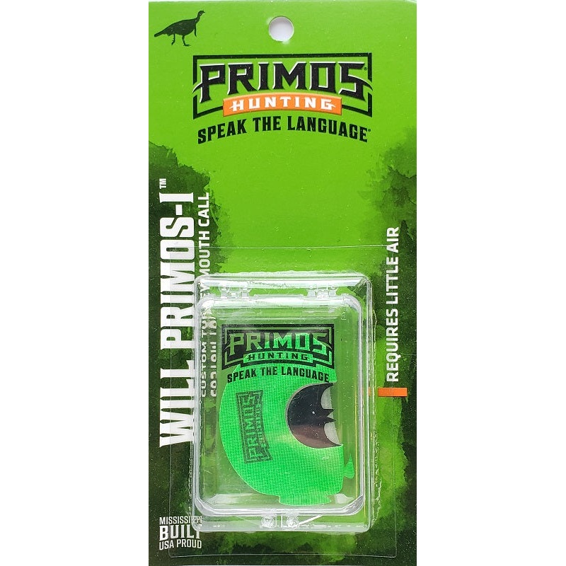 Primos Will Primos-I Turkey Mouth Call 1 per pack 1226