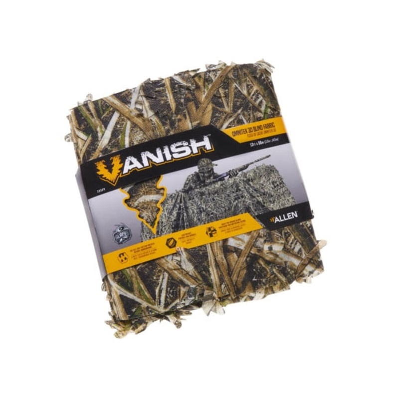 Allen Vanish Omnitex 3D Fabric Blind 12’x56 Shadow Grass Blades 25329