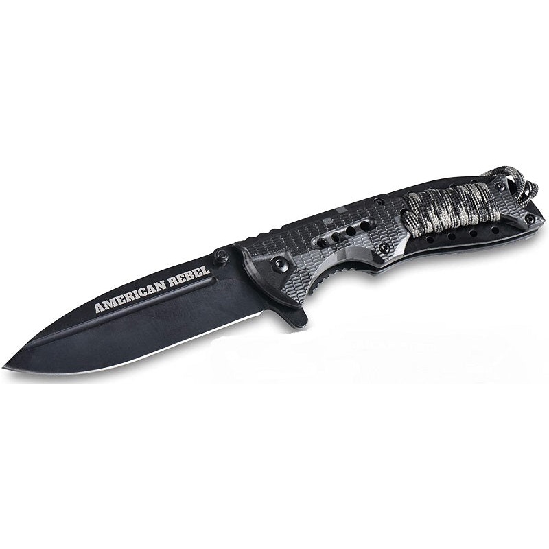 American Rebel Folding Knife with Camo Grip