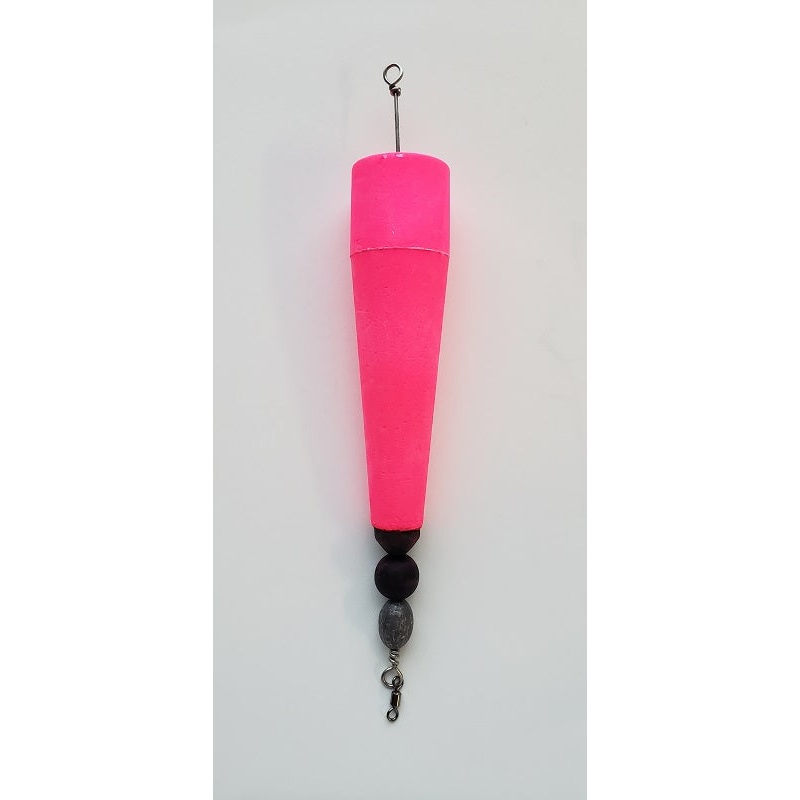 Four Horsemen Tackle Concave Popper Cork Pink 5 1pk