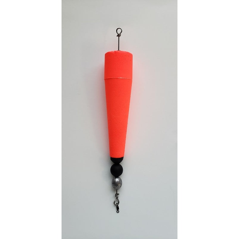 Four Horsemen Tackle Concave Popper Cork Red 5 1pk