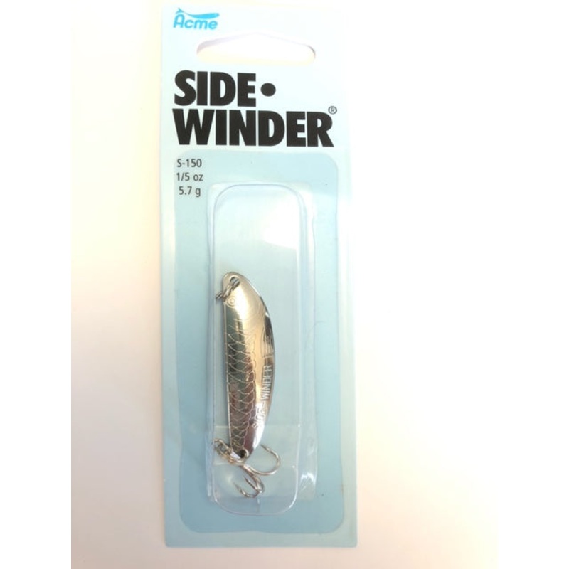 Acme Sidewinder Spoon 1/5 oz Nickel