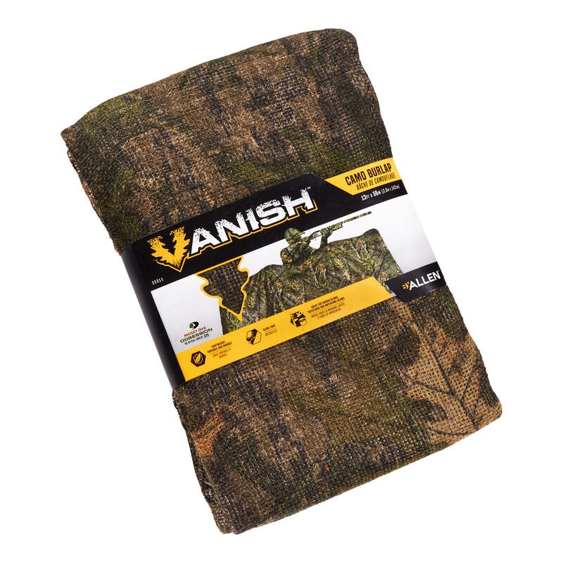Allen Vanish Camo Burlap 12′ x 56 Mossy Oak Obsession 25311