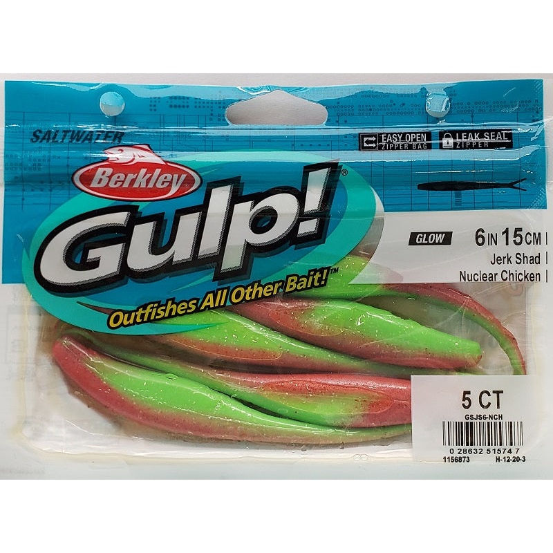 berkley-gulp-jerk-shad-nuclear-chicken-6_1 Berkley Gulp! Jerk Shad Nuclear Chicken 6