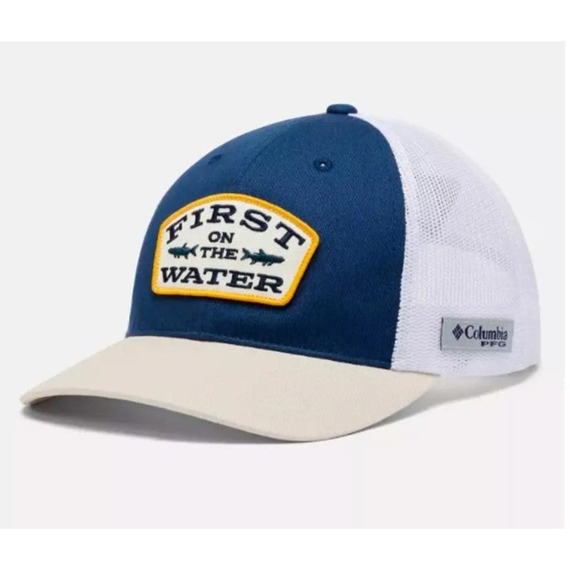 Columbia PFG First on the Water Patch Snapback Trucker Hat CU0245-469