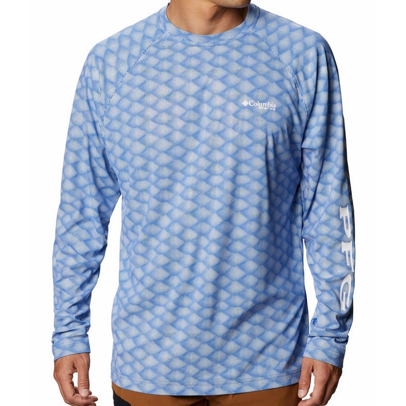 Columbia Men’s PFG Terminal Deflector Printed L/S 900