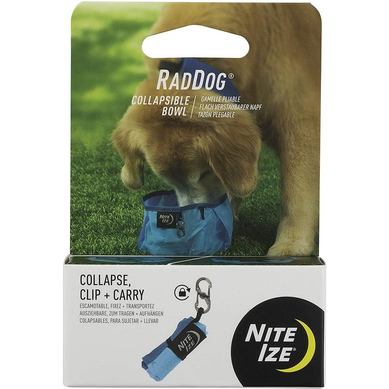 Nite Ize RadDog Collapsible Blue Bowl RWB-03-R8