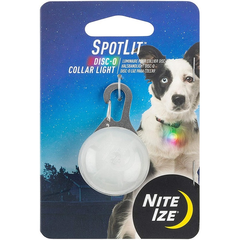 Nite Ize SpotLit Disc-O Collar Light PSLG-07-R6