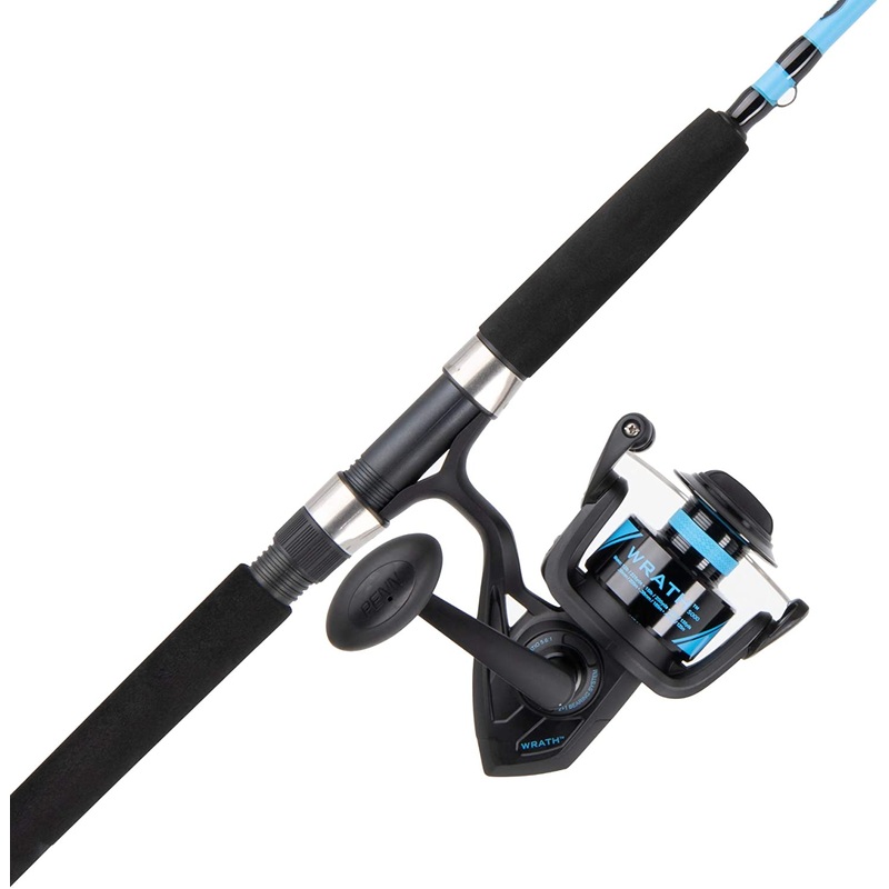 PENN Wrath 5000 Spinning Reel and Rod Combo WRTH5000802MH