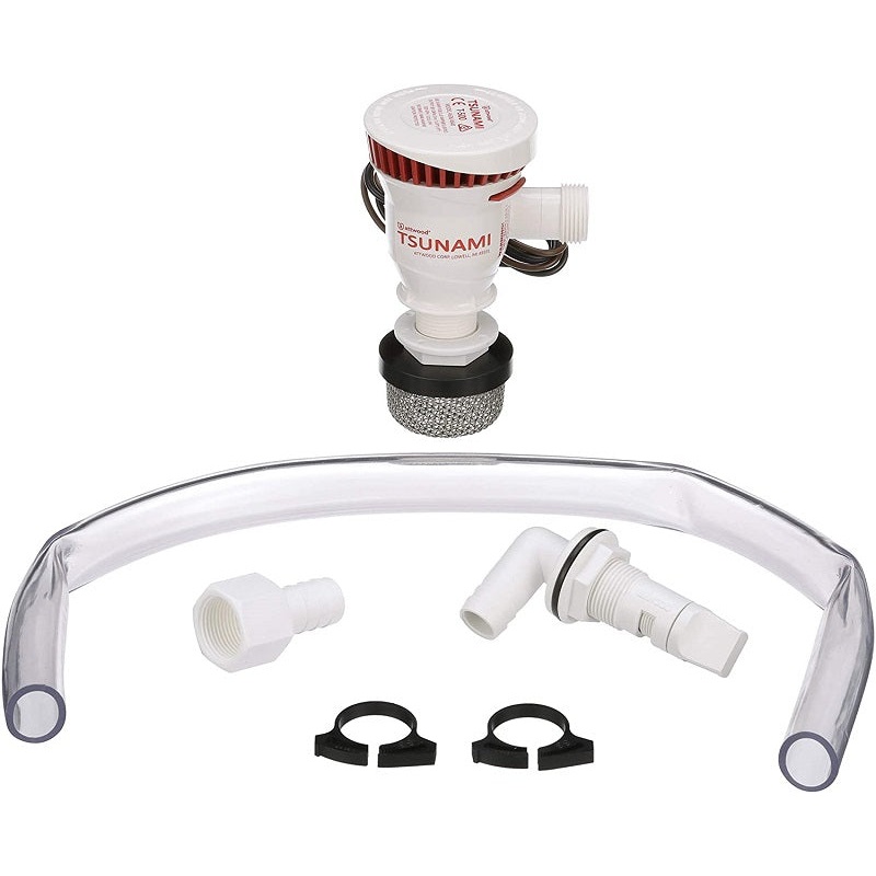 Attwood 500GPH Recirq Livewell Cartridge Aerator Kit 4253-7