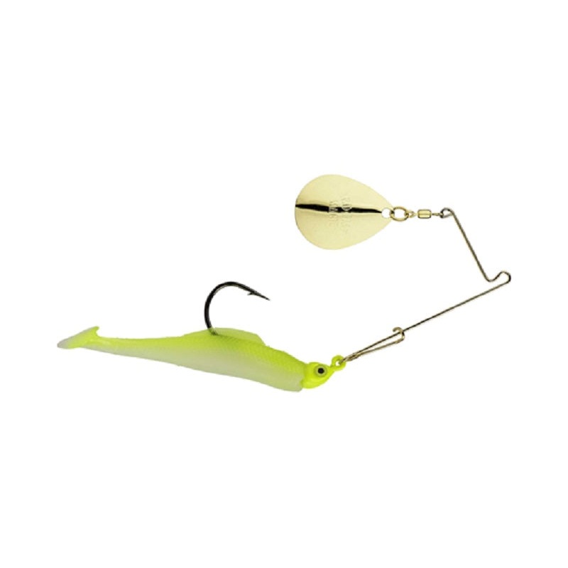 Strike King Redfish Magic|Chartreuse Glow/Chartreuse Head|Electric Chicken/Chartreuse Head|Black Neon Chartreuse Tail/Red Head|Chartreuse Silver/Red Head|1/4 oz