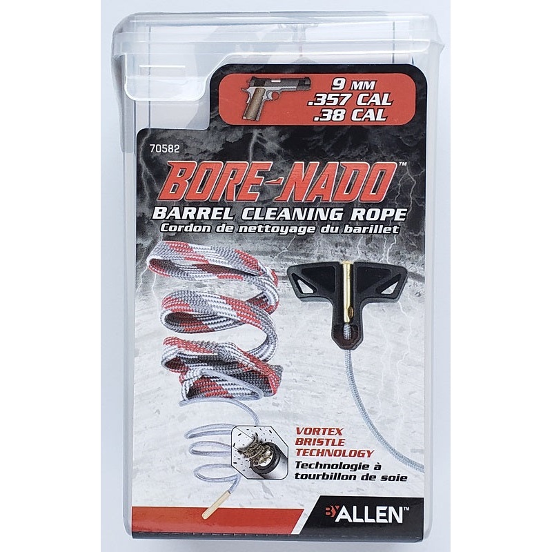 Allen Bore-Nado Barrel Cleaning Rope 9mm .357 Cal .38 Cal 70582