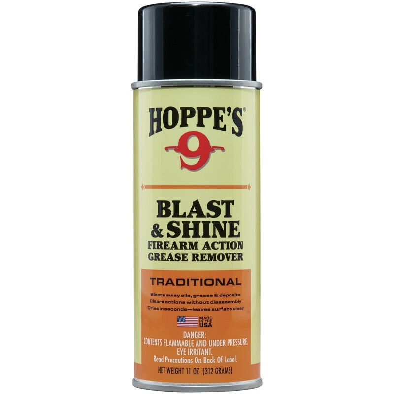 Hoppe’s Blast & Shine Firearm Action Grease Remover CD-1