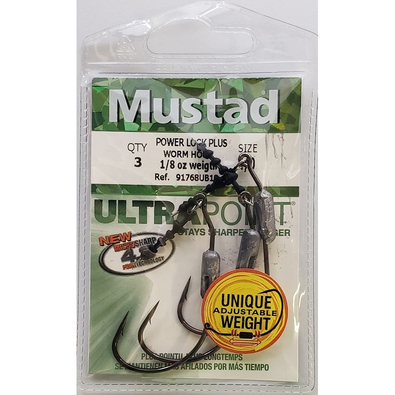 mustad-power-lock-plus-worm-hook-4-0-1-8oz_1 Mustad Power Lock Plus Worm Hook 4/0-1/8oz