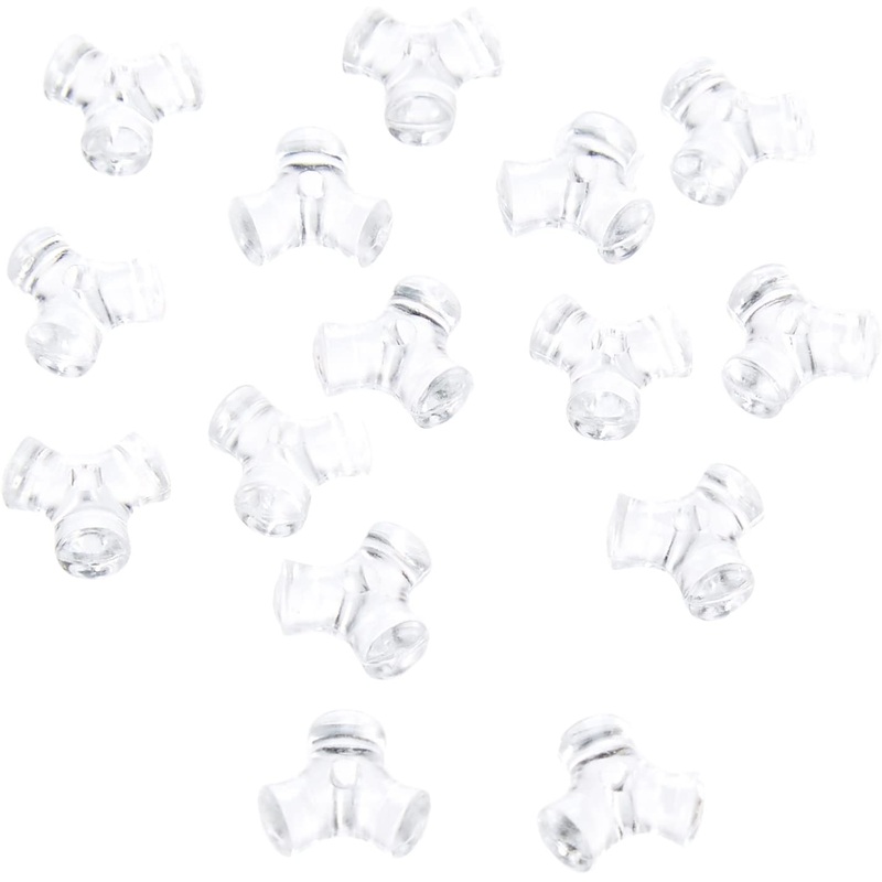 Sea Striker Plastic Tri-Beads – Clear TRI-CL