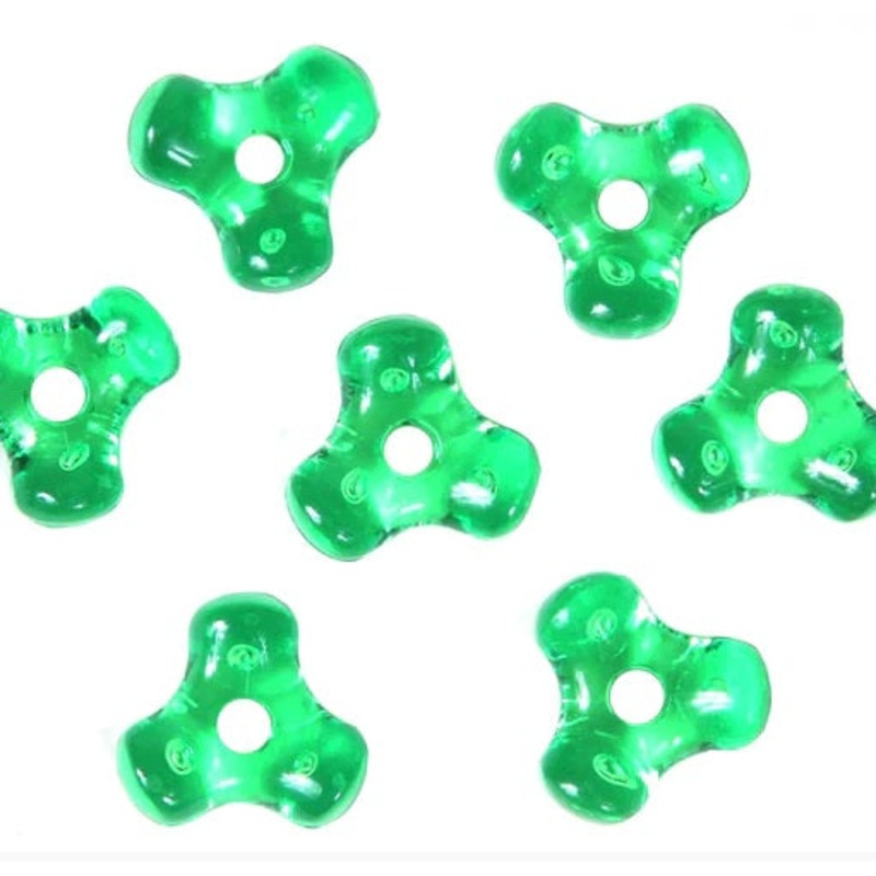 Sea Striker Plastic Tri-Beads – Kelly Green TRI-KG