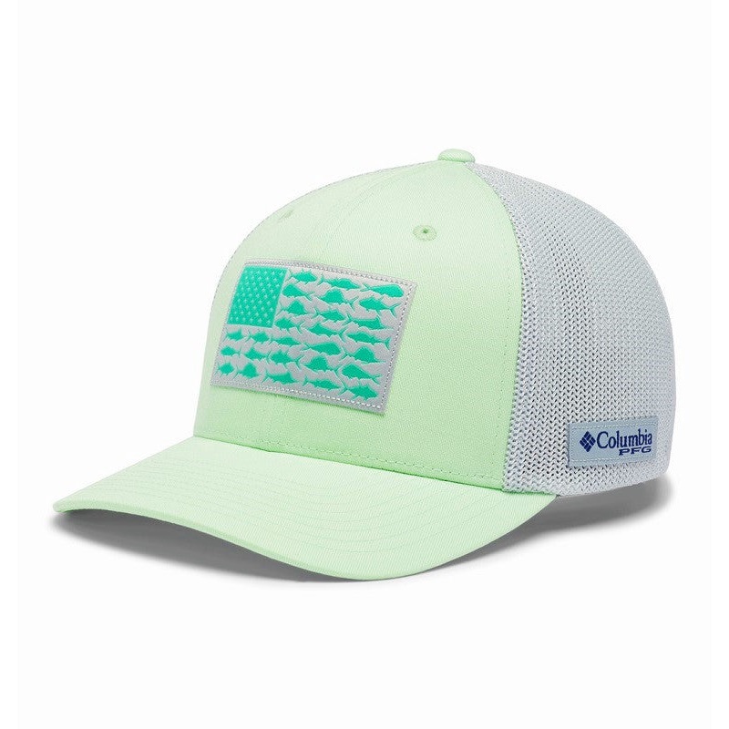 Columbia PFG Fish Flag Mesh Hat L/XL CU0117-372