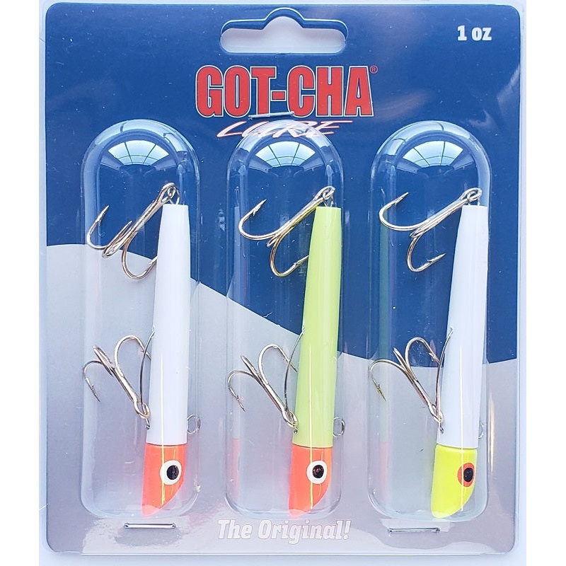 Sea Striker Got-Cha Original Lure 3 in. 1 oz. G100GH-3PK
