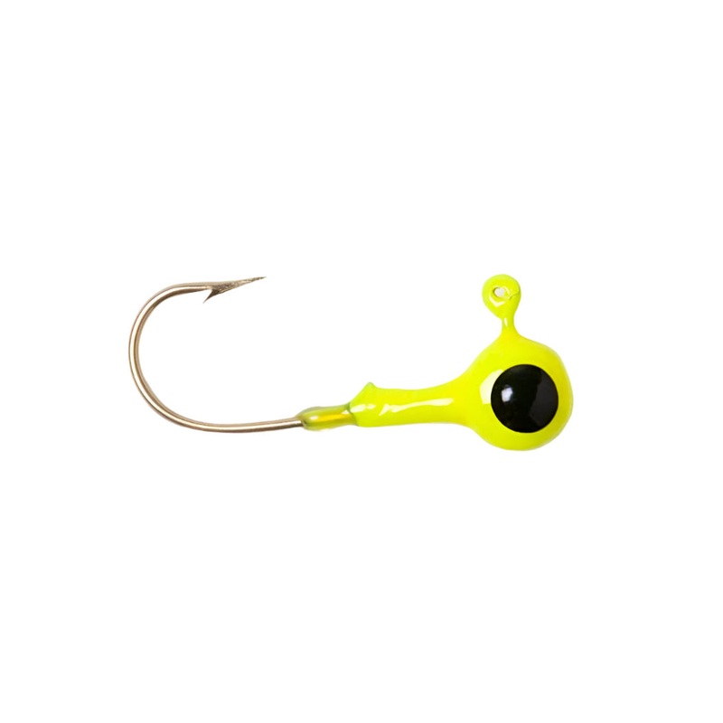 Betts Spin Jigheads Chartreuse 10 pk