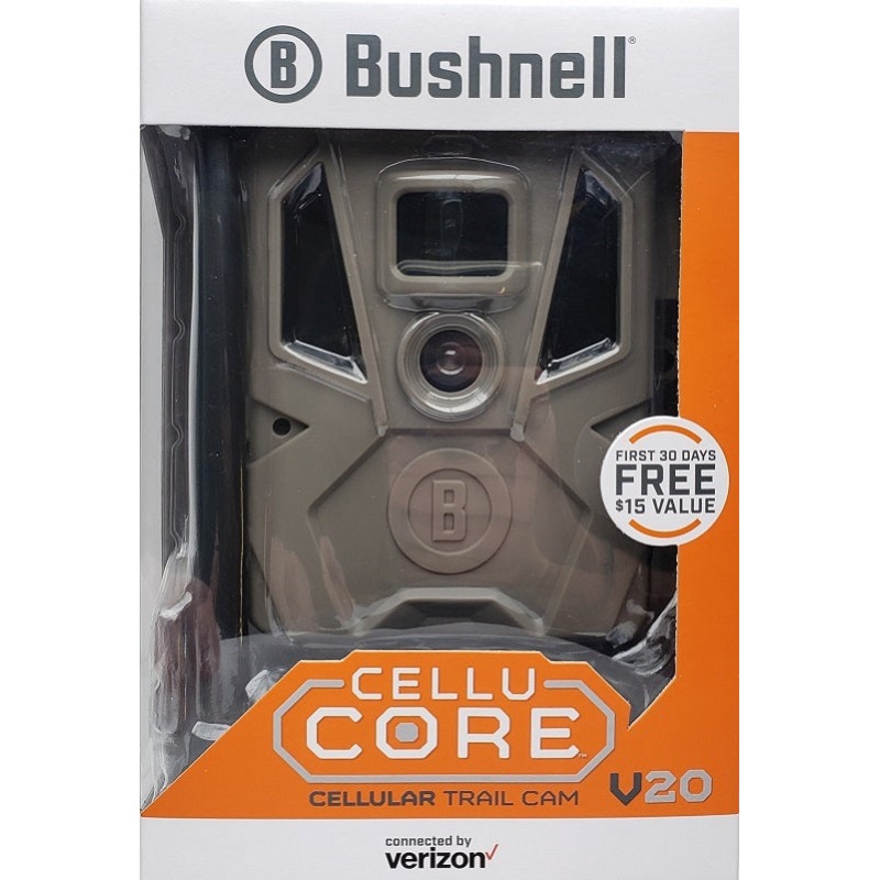 Bushnell CelluCORE V20 Low Glow Cellular Trail Camera 119904V