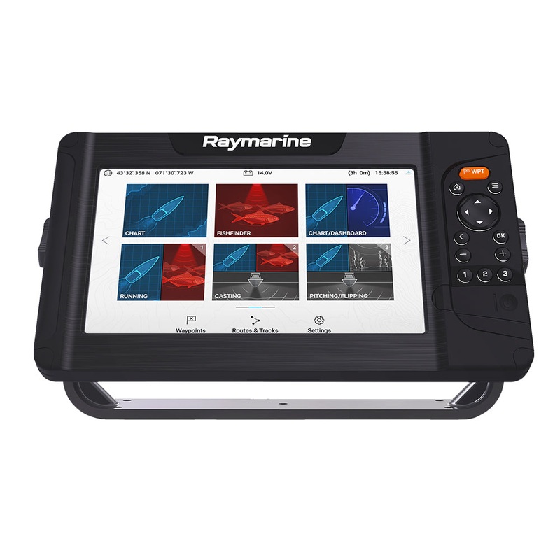 Raymarine Element 9 HV Chartplotter  Fishfinder Combo – No Transducer [E70534]