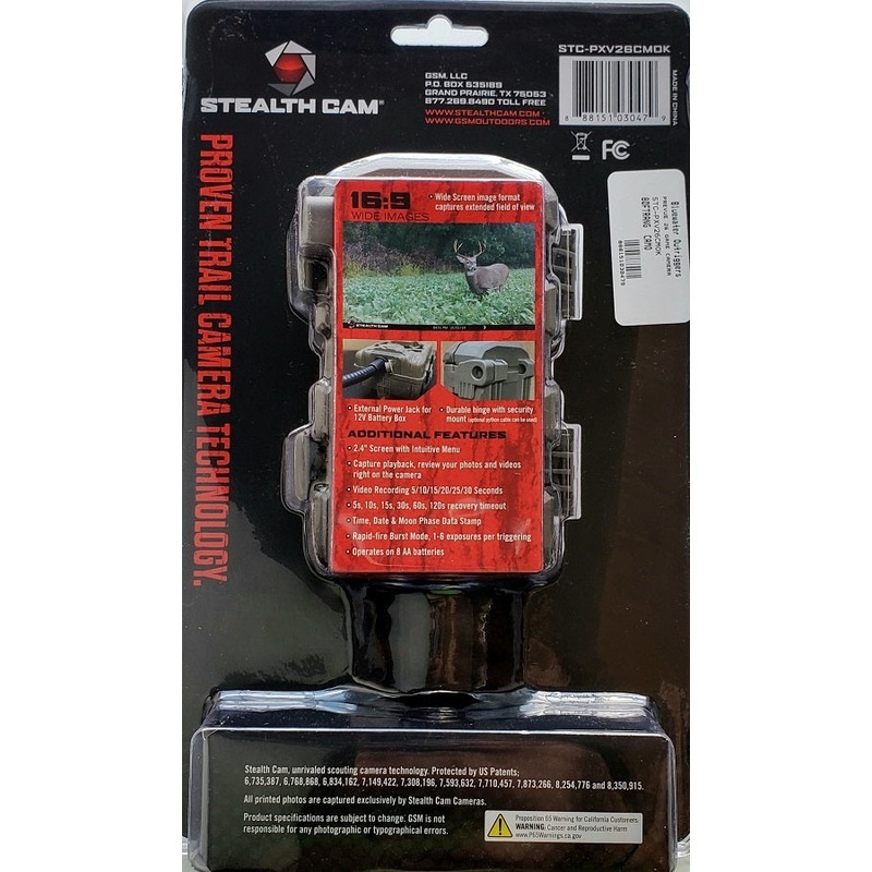 stealth-cam-prevue-26-infrared-trail-camera-kit-pxv26_1 Stealth Cam Prevue 26 Infrared Trail Camera Kit PXV26