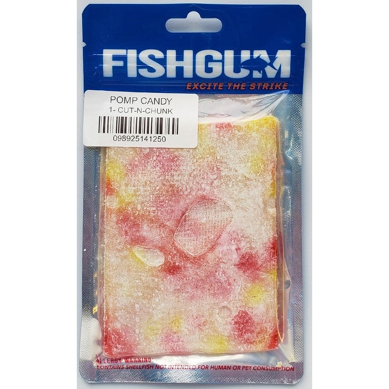 FISHGUM Excite The Strike 1-Cut-N-Chunk Pomp Candy