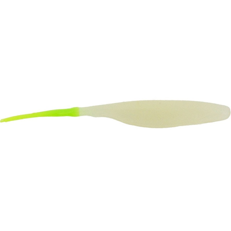 SaltWater Assassin Shad Glow/Chartreuse 5 8pk