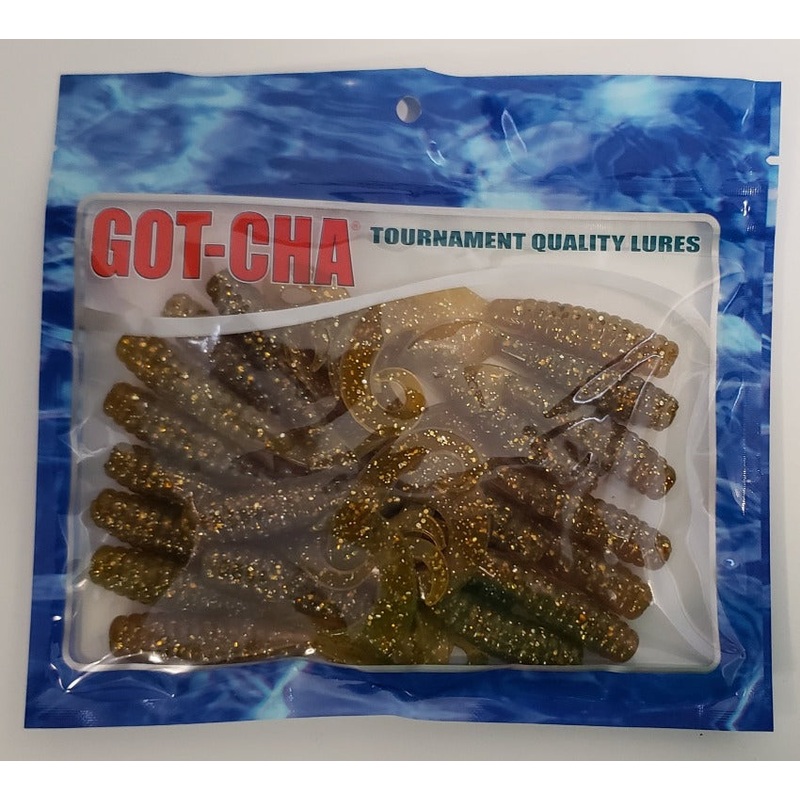 sea-striker-got-cha-curltail-grub-rootbeer-silver-flake-4-20pk_1 Sea Striker Got-Cha Curltail Grub Rootbeer/Silver Flake 4 20pk