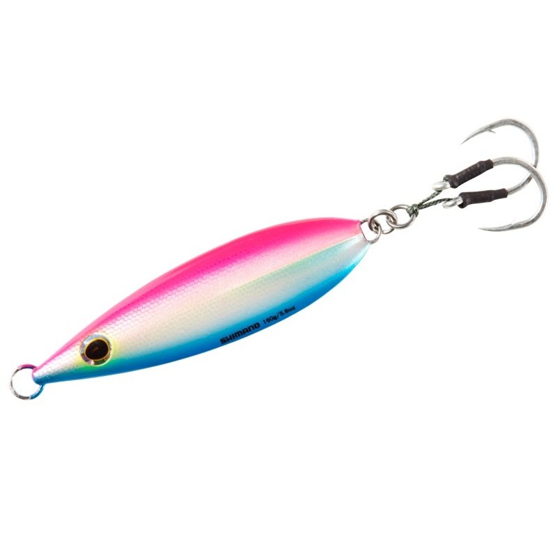 Shimano Flat-Fall Butterfly Jigs Pink Blue BFLFF160PB