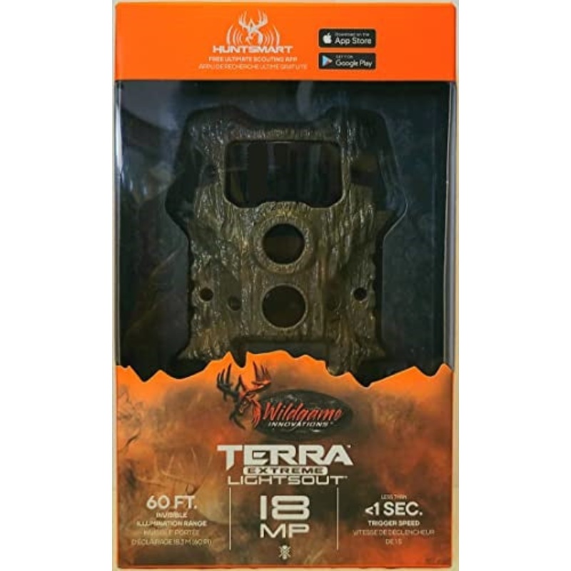 Wildgame Terra Extreme Lightsout 18MP Trail Camera TX18B8W-21