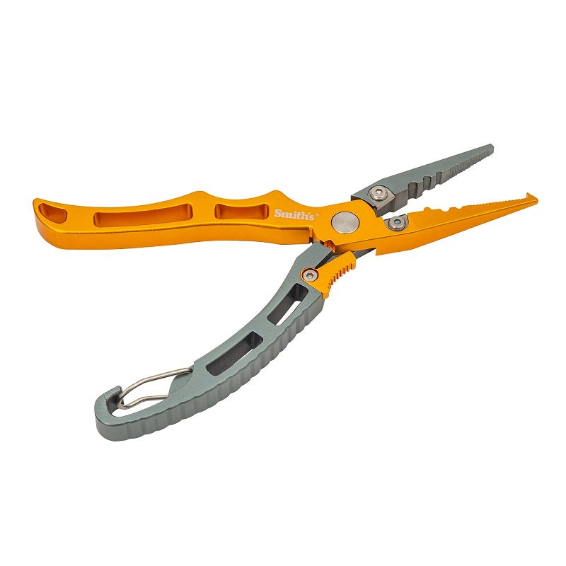 Smith’s Aluminum Fishing Pliers with Carabiner 51299
