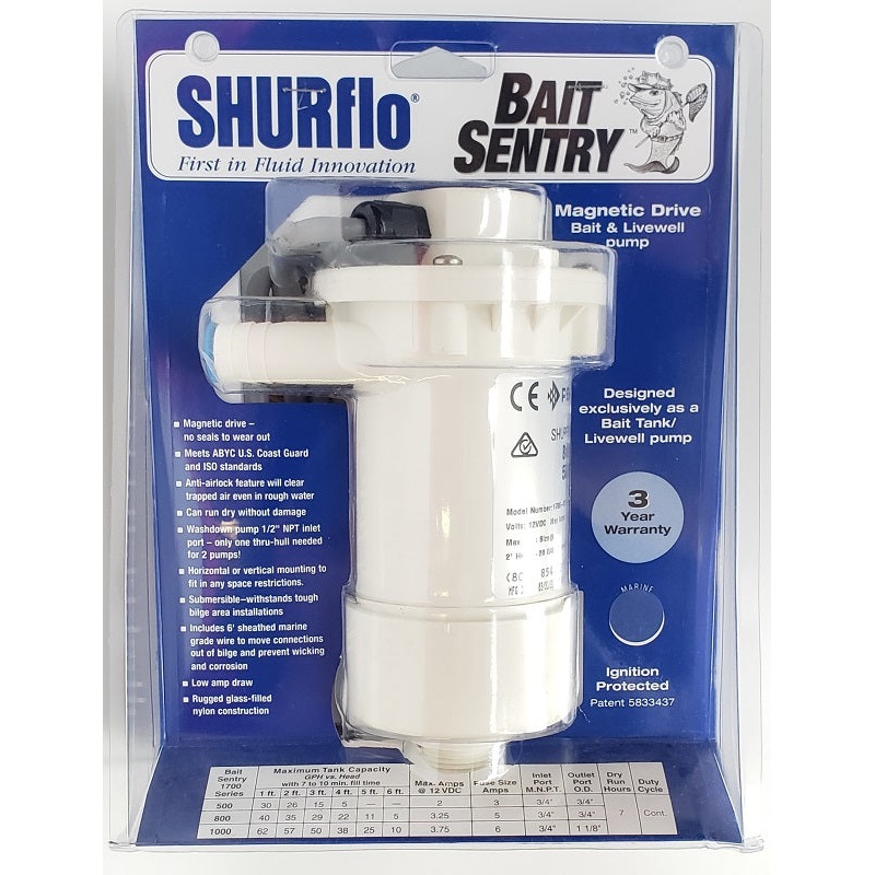 SHURflo Bait Sentry 800