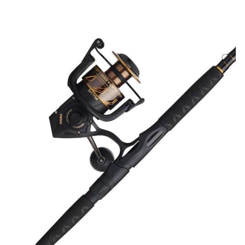 Penn Battle III 8000 Spinning Reel and Rod Combo 2H