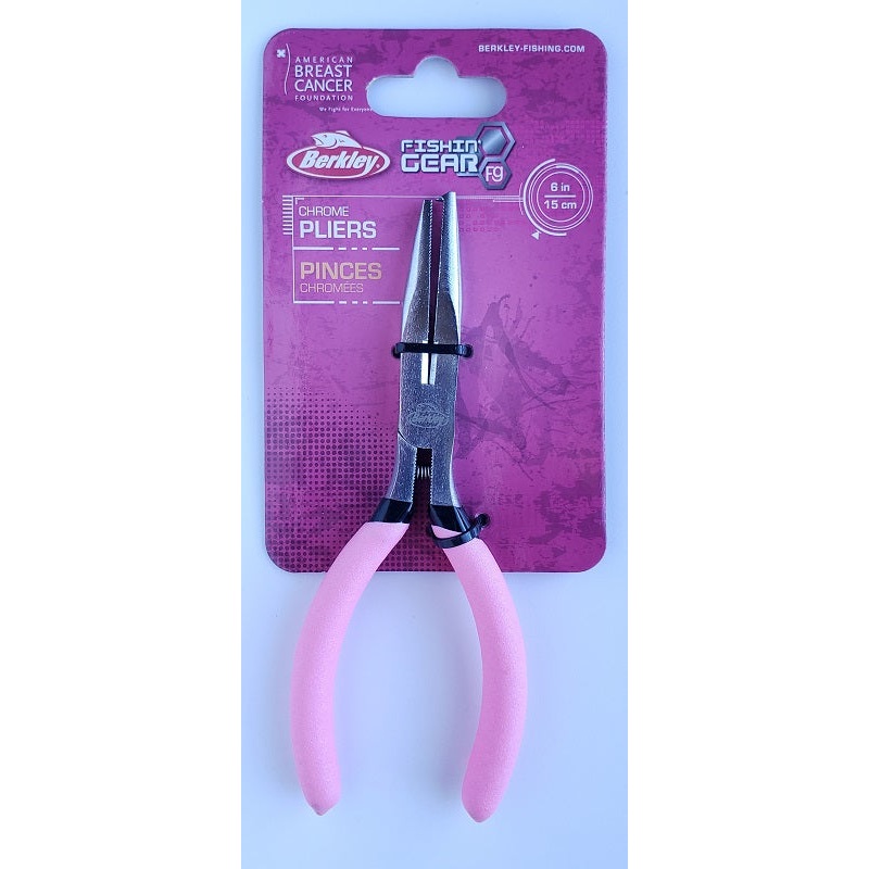 Berkley 6 Chrome/Pink Pliers 1318386