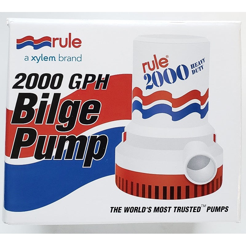 Rule 2000GPH Bilge Pump Model 10-6UL