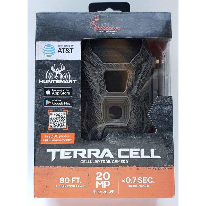 Wildgame Terra Cell 20MP Cellular (AT&T) Trail Camera WGI-TERAWAT