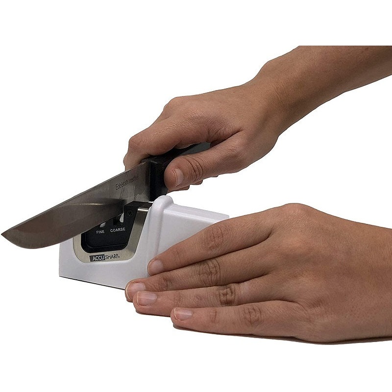 accusharp-compact-pull-through-knife-sharpener-white_1 AccuSharp Compact Pull-Through Knife Sharpener White