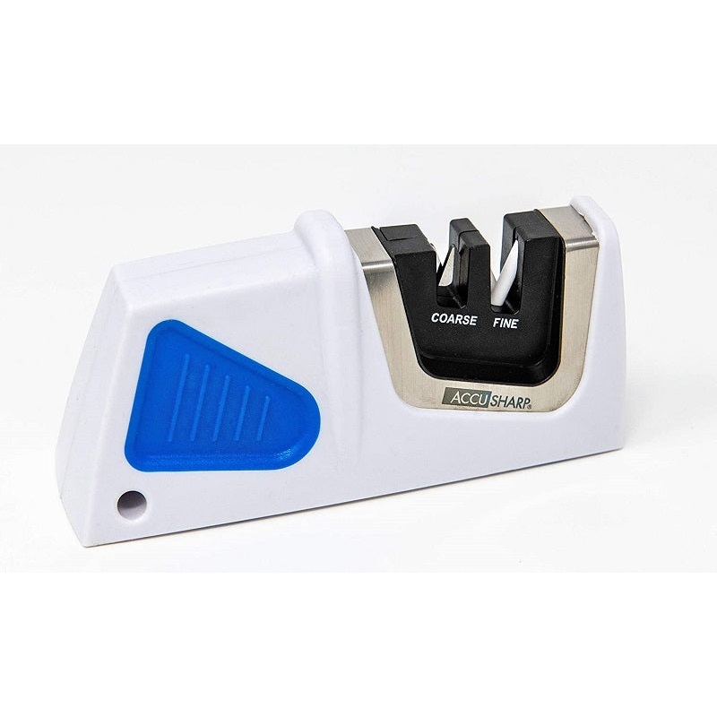 AccuSharp Compact Pull-Through Knife Sharpener White
