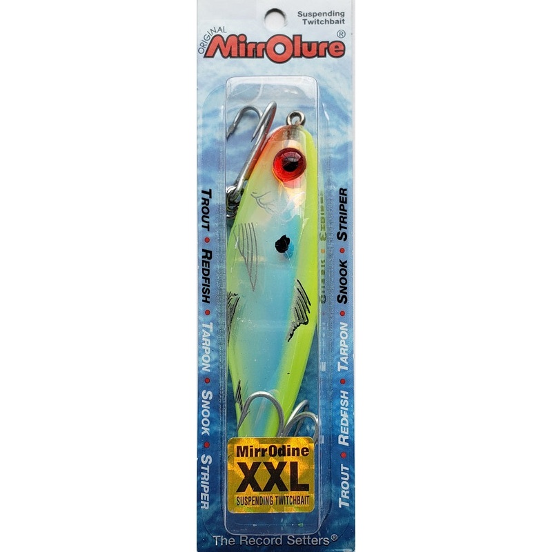 MirrOlure MirrOdine XXL Suspending Twitchbait 37MR CH