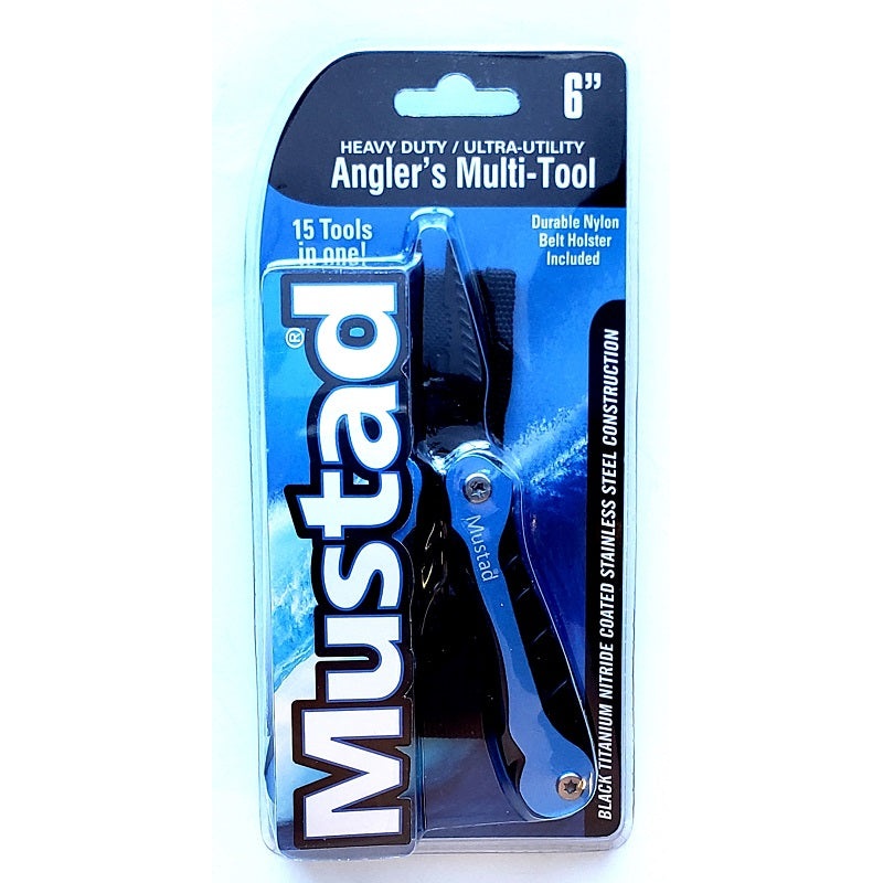 Mustad 6in Heavy Duty Ultra-Utility Angler’s Multi-Tool