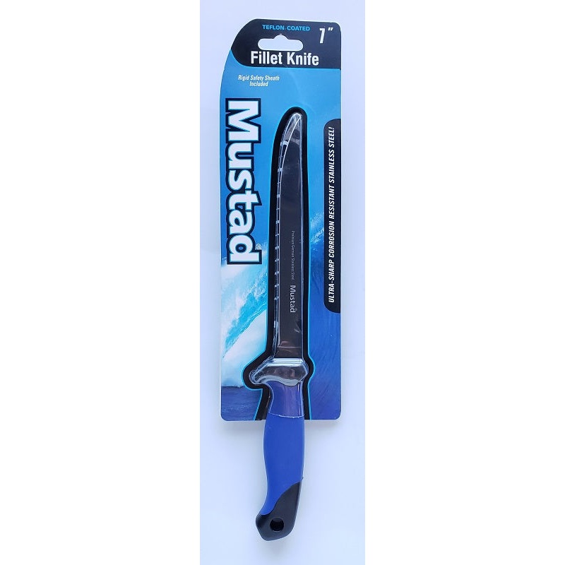 Mustad 7in Teflon Coated Fillet Knife