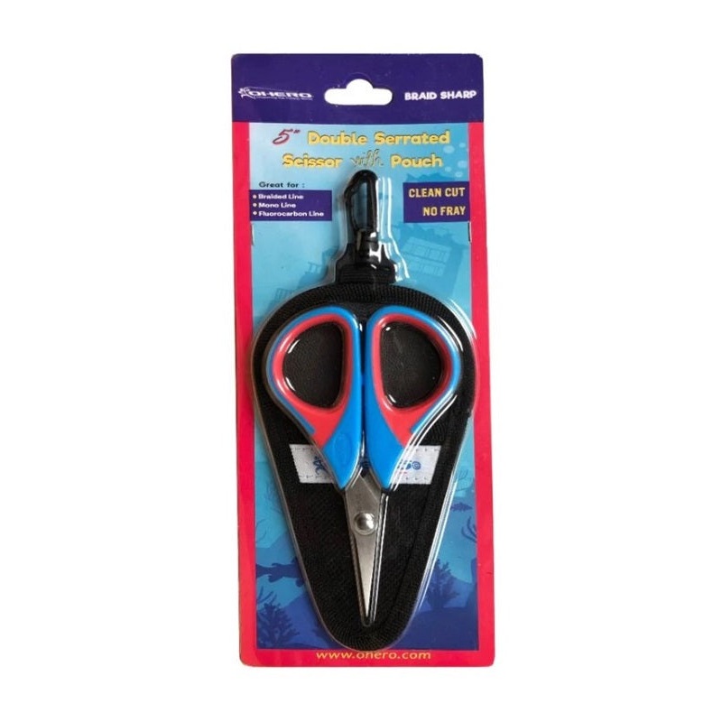Ohero 5 Double Serrated Scissor with Pouch TTOHSC5503A