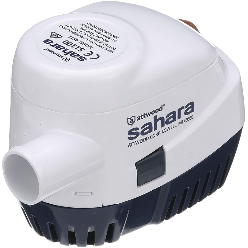 Attwood Sahara 1100GPH Automatic Bilge Pump 4511-7