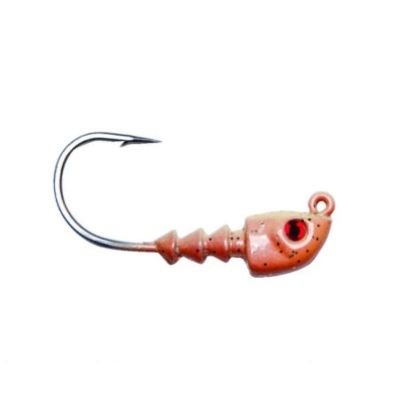 Bass Assassin Jighead New Penny 1/16oz 4pk
