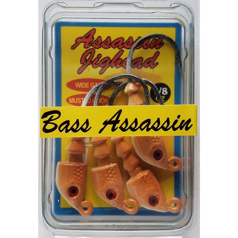 bass-assassin-new-penny-jighead-1-8oz-4ct_1 Bass Assassin New Penny Jighead 1/8oz 4ct