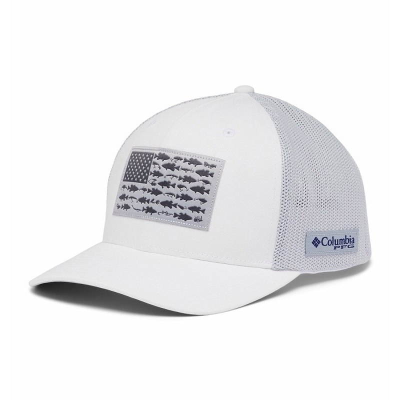 Columbia PFG Fish Flag Mesh Hat L/XL