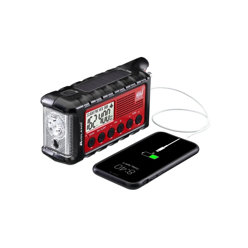 Midland Emergency Crank Weather Radio ER310