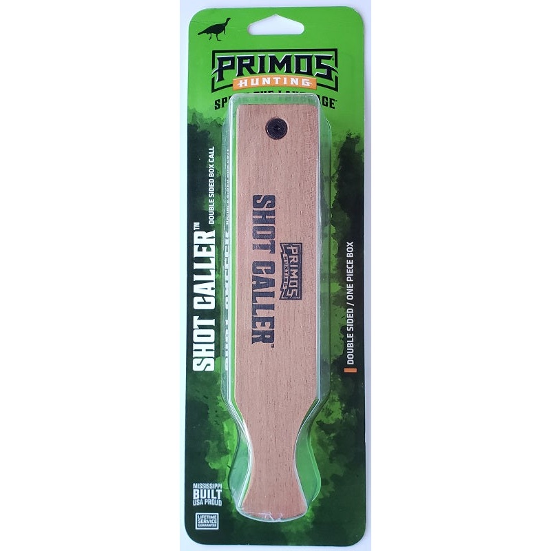 Primos Shot Caller Double Sided Box Call PS2962
