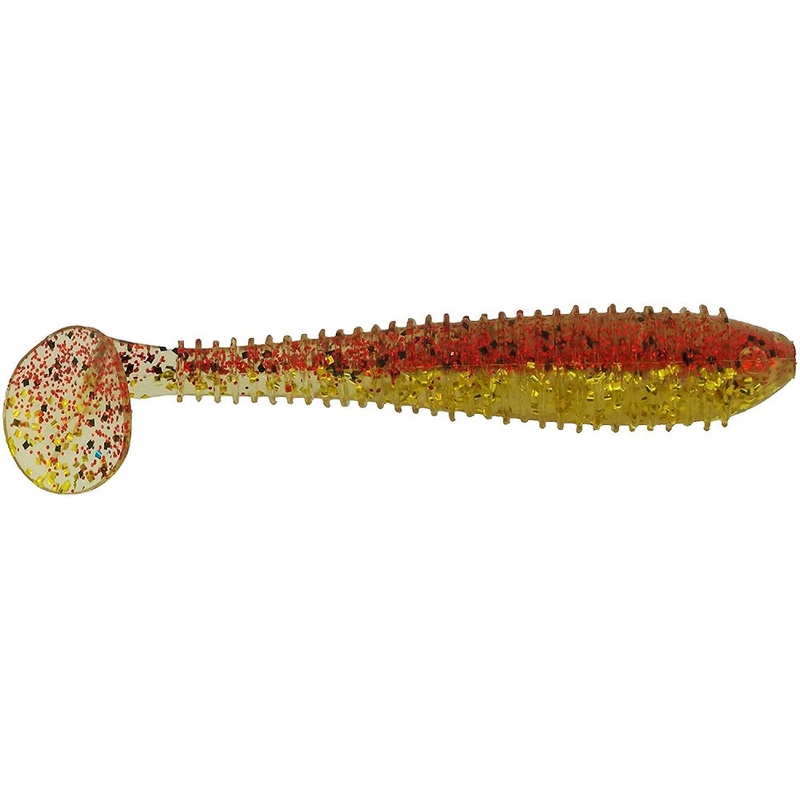 SaltWater Assassin Lit’l Boss Red Gold Shiner 3-1/2 6pk